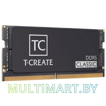 Оперативная память Team T-Create Classic SODIMM 16GB DDR5 PC5-44800 (CTCCD516G5600HC46A-S01) картинка 2